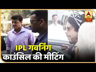 Ipl गवर्निंग काउंसिल की मीटिंग में पहुंचे shahrukh khan और sourav ganguly ¦ abp news hindi