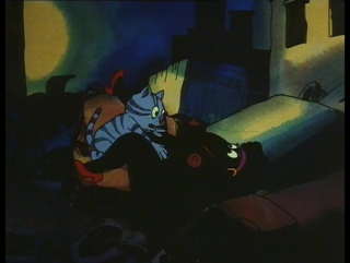 Кинонагота приключения кота фрица (fritz the cat) [1972] отрывок №2