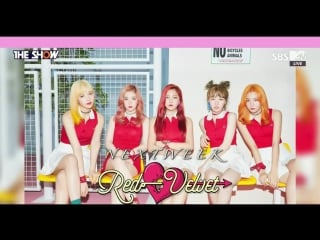 160906 red velvet @ the show comeback next week