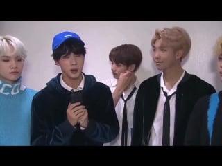 171010 bts unreleased video of encore stage & interview @ inkigayo 171008