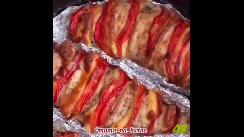 Фаршированные куриные грудки