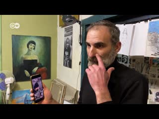 [dw на русском] война в карабахе глазами художника добровольца из еревана