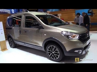 2018 dacia dokker stepway exterior and interior walkaround 2018 geneva motor show