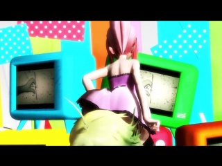 【mmd】higai mousou keitai joshi 被害妄想携帯女子（笑） miku, luka, haku, gumi hd 1080p