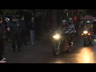 "ночные волки" закрывают сезон