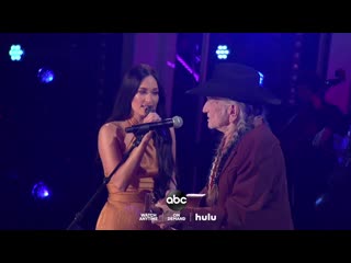 Kacey musgraves & willie nelson rainbow connection, rainbow (cma awards 2019)