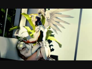 Mercy and genji overwatch animated hentai 3d cgi