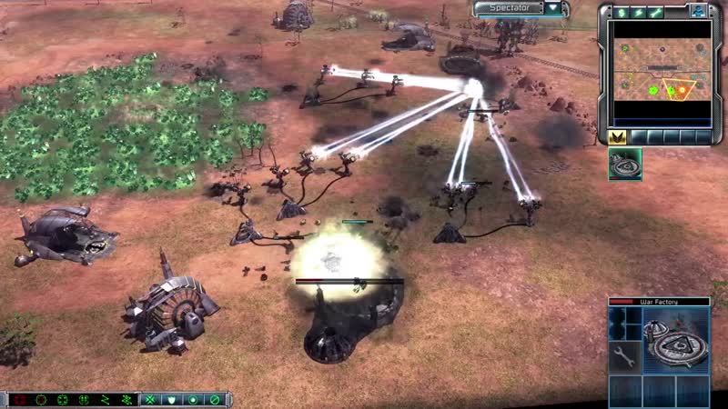 [basset] битва эпиков суперюниты и большие армии нод в command and conquer 3 kane's wrath