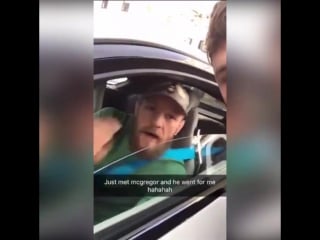 Guy pisses off conor mcgregor, instantly regrets it
