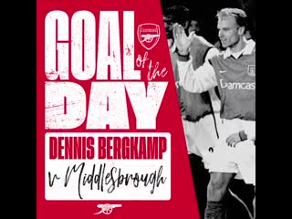 Opening up another modern classic making it look easy ️ by dennis bergkamp db10