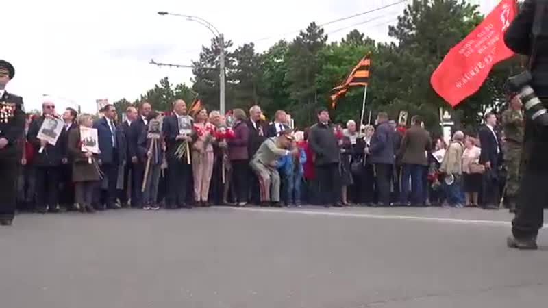 День победы в кишинёве (часть 4 бессмертный полк) 9 мая 2019