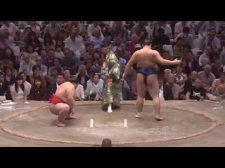 Onosho vs asanoyama aki 2017, makuuchi day 14