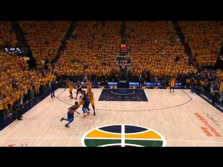 Here are two additional angles on paul georges 3 point attempt late in the oklahoma city thunder utah jazz game