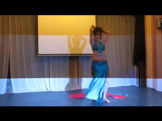 Anastasiya afanasyeva and her group 'amira' bellydance camp opening, part1