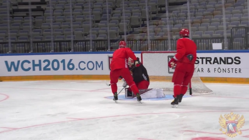 Прилет сборной в прагу и тренироа перед игрой с чехией