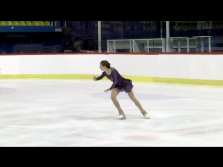 Anastasia tarakanova rus ladies free skating zagreb 2017