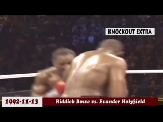 Riddick "big daddy" bowe highlights knockouts