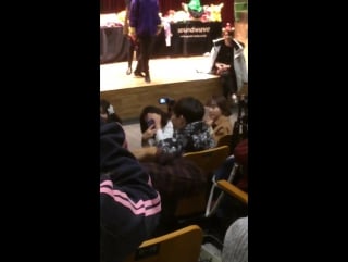 [fancam] 161128 джейби @ suwon fansign