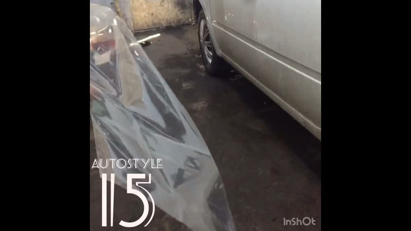 Оклейка передних фар