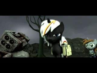 [sfm ponies] fallout equestria meeting steelhooves