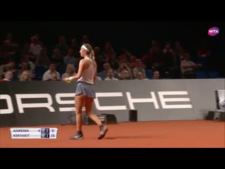 «the forehand is working its magic for vika7 #ptgp19…