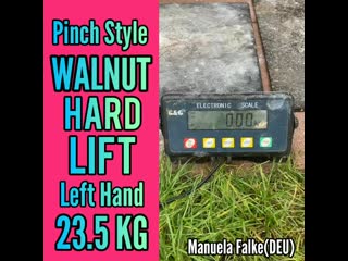 Manuela falke(deu) "ps walnut hard lift" 23 5 kg(lh)