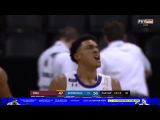 Iona vs seton hall