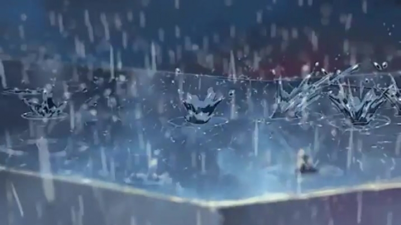 Нарисованный дождь