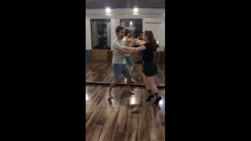 Танцевальное занятие по форро