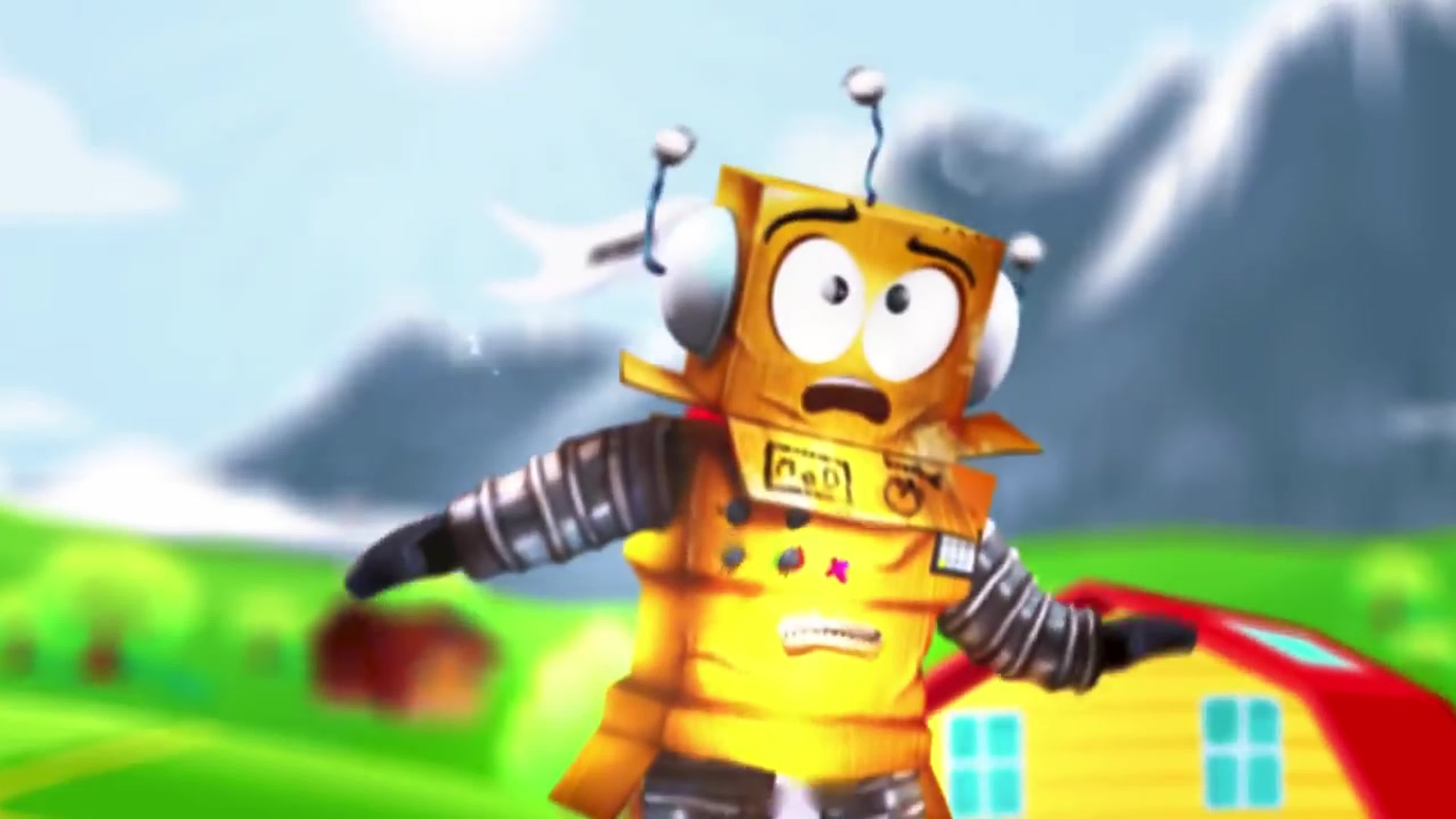 A Russian social media post about bee swarm simulator