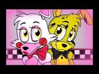 Springtrap x mangle (cannibal) mangle animatronic (1)