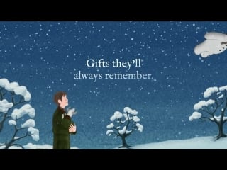 Barbour christmas with the snowman and the snowdog