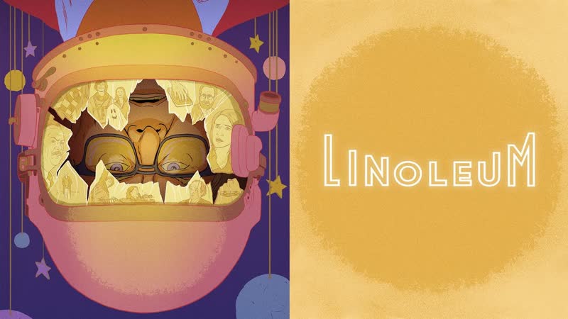 Астронавт (2022) linoleum