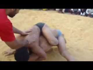Jeetu pahalwan vs ashish railway akhada, new delhi индийская национальная борьба