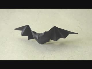 Halloween origami instructions patty bat (talo kawasaki)