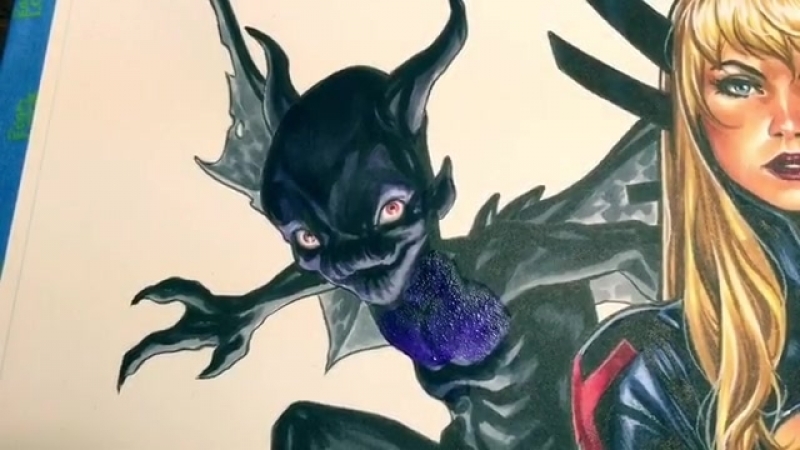 Illyana rasputin by mark brooks