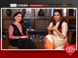 Cinema conversationmadhuri dixit & huma qureshi (part 01)