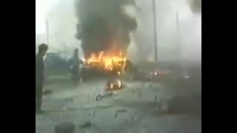 Грозный после бомбежки фашистами путэна