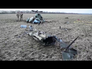 Под краматорском упал военный вертолёт ми 2 26 03 2017