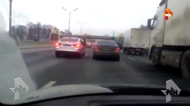 ✔ особое мнение авторегистратор заснял экстремальную погоню со стрельбой на мкад