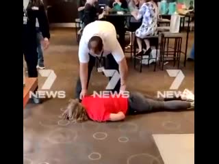 Melbourne teenager is choked unconscious and thrown to the floor like a rag doll by hotel security, for not wearing a mask