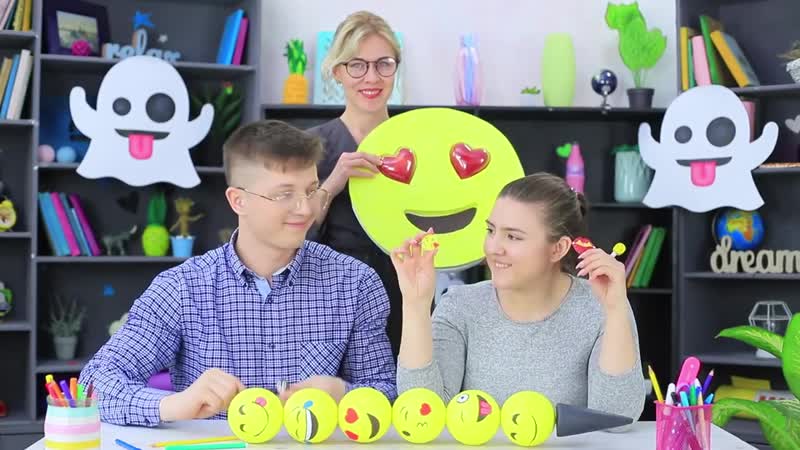 Огромная и миниатюрная эмоджи канцелярия – 9 идей
