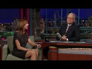 Элисон ханниган у lettermanа