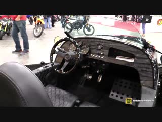 2019 vanderhall edison2 electric vehicle walkaround debut at 2018 aimexpo las vegas