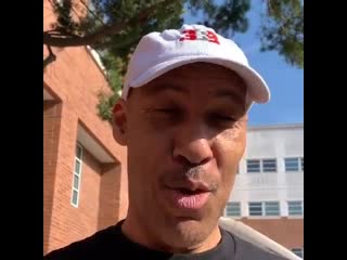 Lavar ball's reaction