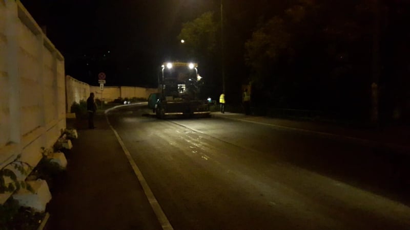 Асфальтирование проезжей части ул беговой проезд