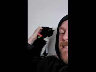 My old lady wants a cuddle growing old gracefully