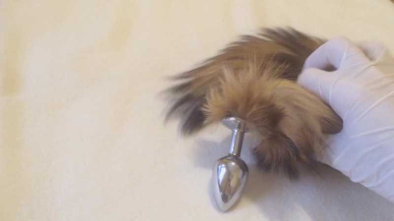 Анальная пробка "лисий хвост"