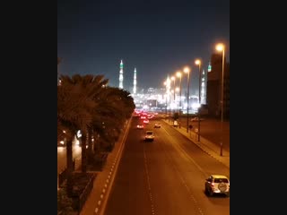 مساء المدينة المنورة 💙🌴 madinah now 💙🌴