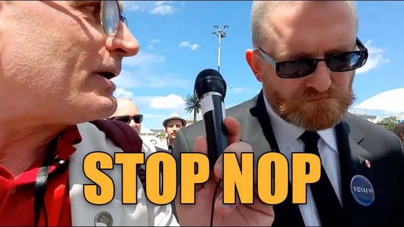 Stop nop demonstracja w warszawie (justyna socha, grzegorz braun, paweł nogal, piotr jankowski)
